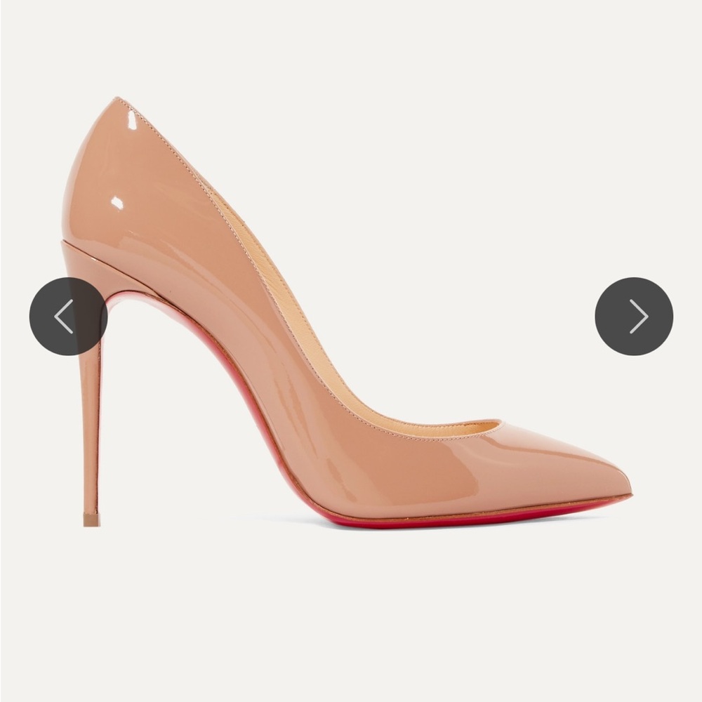 Authentic CHRISTIAN LOUBOUTIN 100mm PIGALLE FOLLIES HEELS
